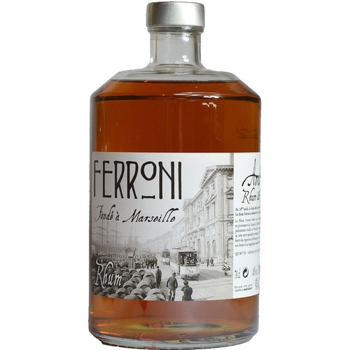 RHUM AMBRE FERRONI 18 MOIS 40% 70CL