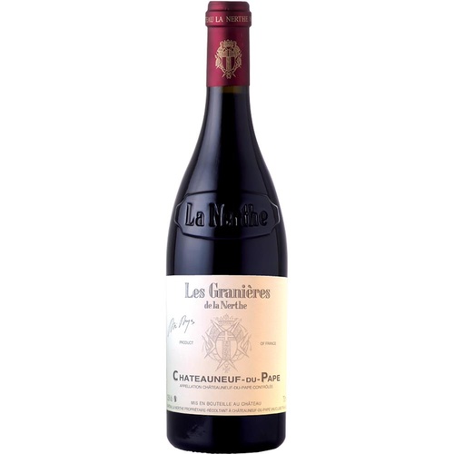 CHATEAUNEUF DU PAPE LES GRANIERES DE LA NERTHE 2014 BIO