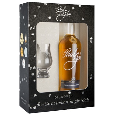 Whisky Inde Single Malt Paul John 46% 70cl Coffret 1 Verre