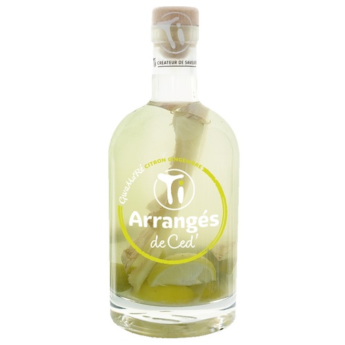 PUNCH AU RHUM ARRANGES DE CED' GWAMARE CITRON GINGEMBRE 32% 70CL