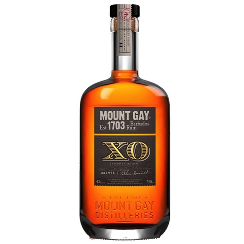 RHUM BARBADE MOUNT GAY XO RESERVE CASK 43% 70CL