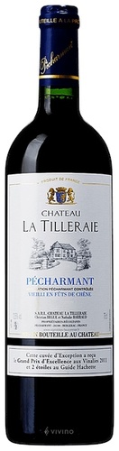 AOP PECHARMANT CHATEAU LA TILLERAIE 2015