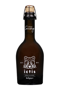 Biere France Normandie Blonde L'etat Sauvage Ictis 0.33 6.2% Bio