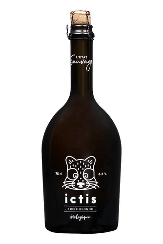 BIERE FRANCE NORMANDIE BLONDE L'ETAT SAUVAGE ICTIS 0.75 6.2% BIO