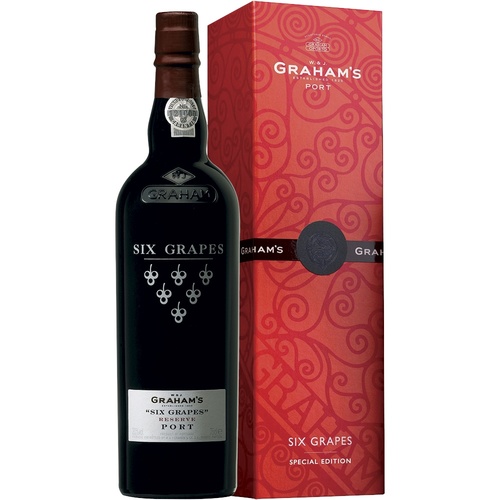PORTO GRAHAMS SIX GRAPES 20% 75CL