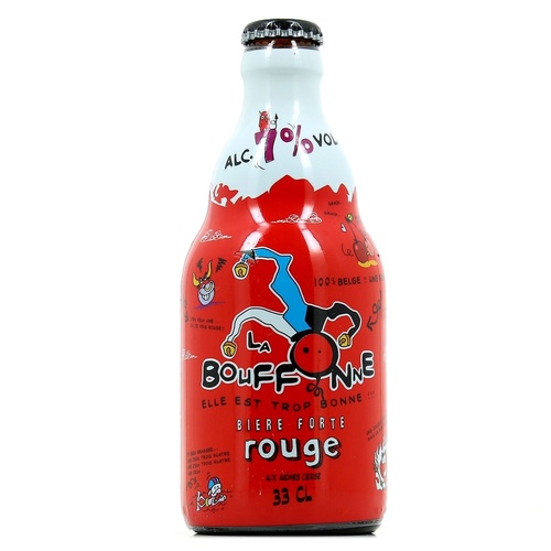BELGIQUE BOUFFONNE ROUGE CERISE 0.33 7%