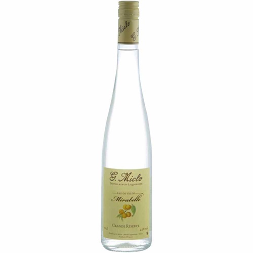 EAU DE VIE DE MIRABELLE G. MICLO GRANDE RESERVE 43% 50CL
