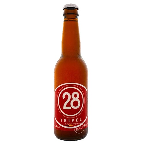 BELGIQUE CAULIER 28 TRIPLE 0.33 9% sans gluten