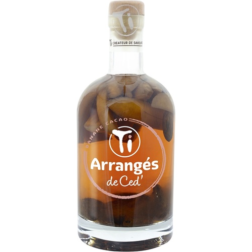 PUNCH AU RHUM ARRANGES DE CED' BANANE CACAO 32% 70CL