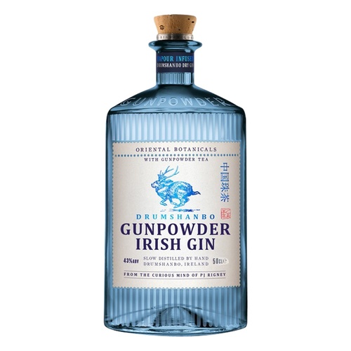GIN IRLANDE DRUMSHANBO GUNPOWDER 43% 50CL